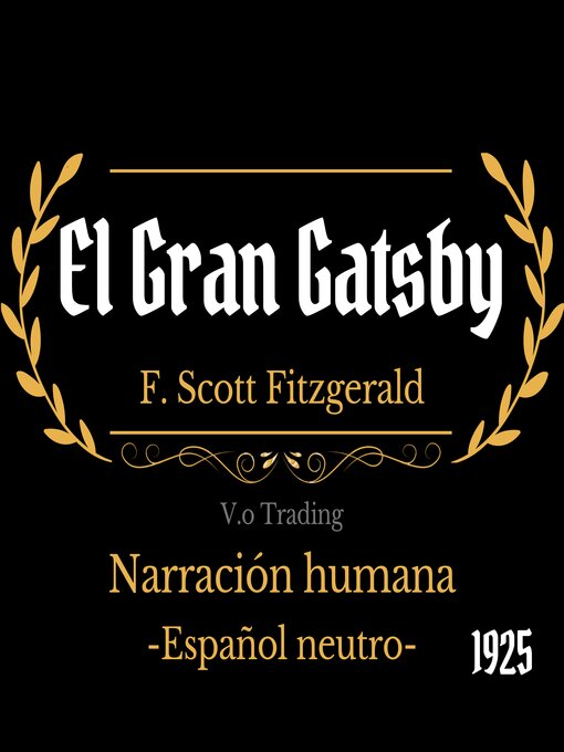 Title details for El gran Gatsby by F. Scott Fitzgerald - Available